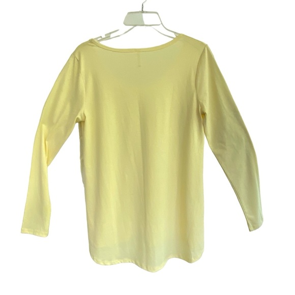 LulaRoe LYNNAE Lemon Yellow Long Sleeve NWT Size SMALL - Picture 3 of 7